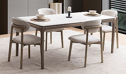 Siesta Bronz Açılır Yemek Masası