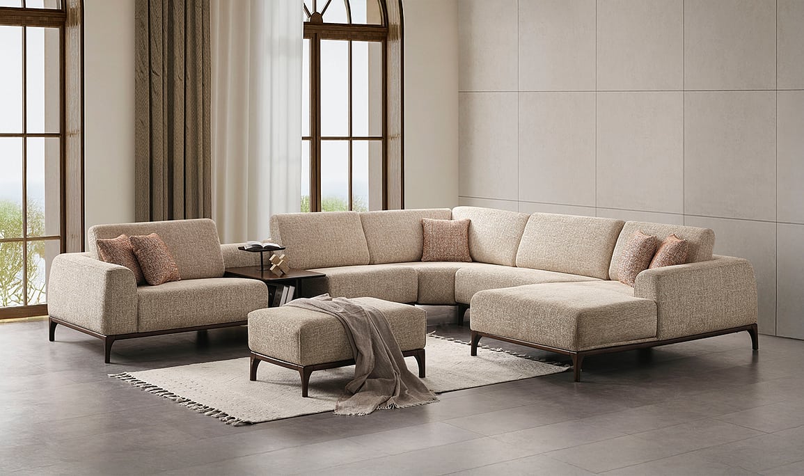 Medusa Home Mobilya - Siesta Köşe Takımı U