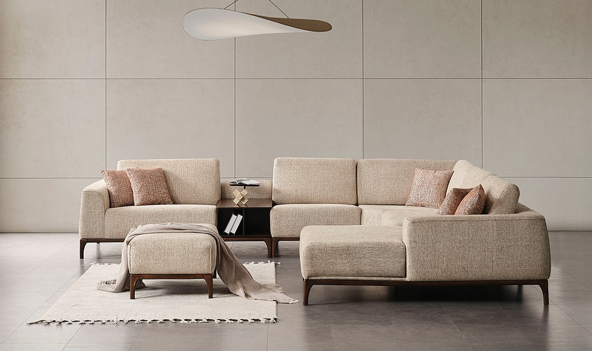 Medusa Home Mobilya - Siesta Köşe Takımı U