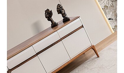 Medusa Home Mobilya - Siesta Yerli Ceviz Konsol