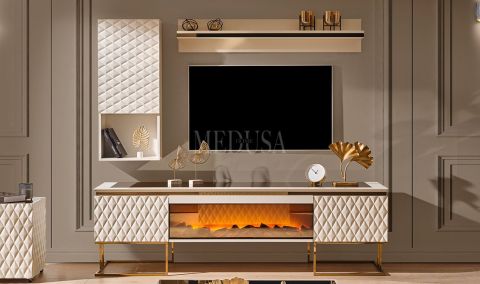 Medusa Home - Silvestro Gold Tv Ünitesi