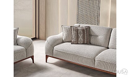 Medusa Home Mobilya - Sista Ceviz Koltuk Takımı