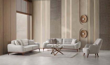 Medusa Home Mobilya - Sista Ceviz Koltuk Takımı