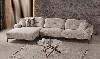 Medusa Home Mobilya - Sista Ceviz Relax Köşe Takımı