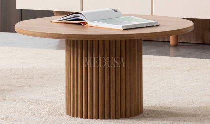 Medusa Home Mobilya - Soft Bohem Orta Sehpa - Ceviz Orta Sehpa