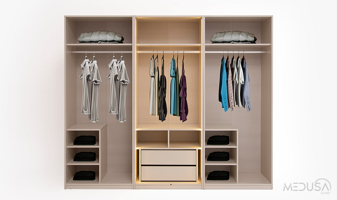 Medusa Home Mobilya - Solea Glass Yatak Odası