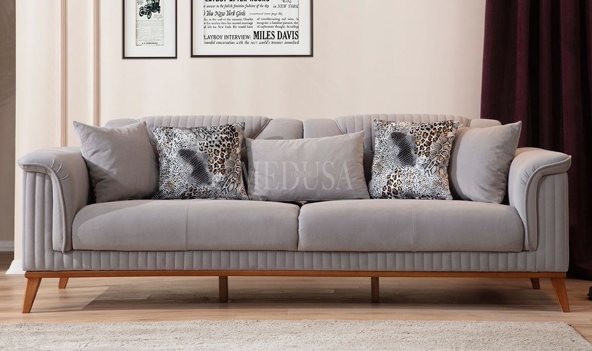 Medusa Home Mobilya - Spring Üçlü Koltuk 02