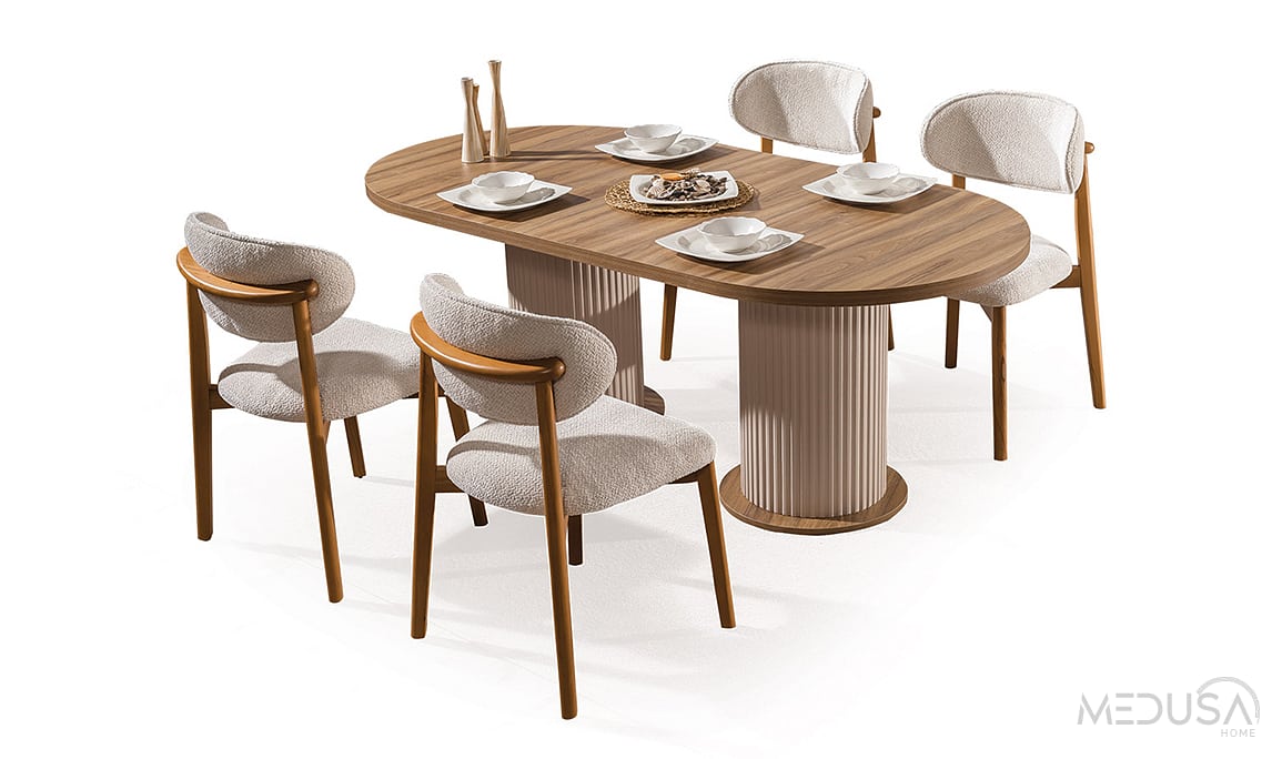 Medusa Home Mobilya - Stacy Bohem Yemek Masası