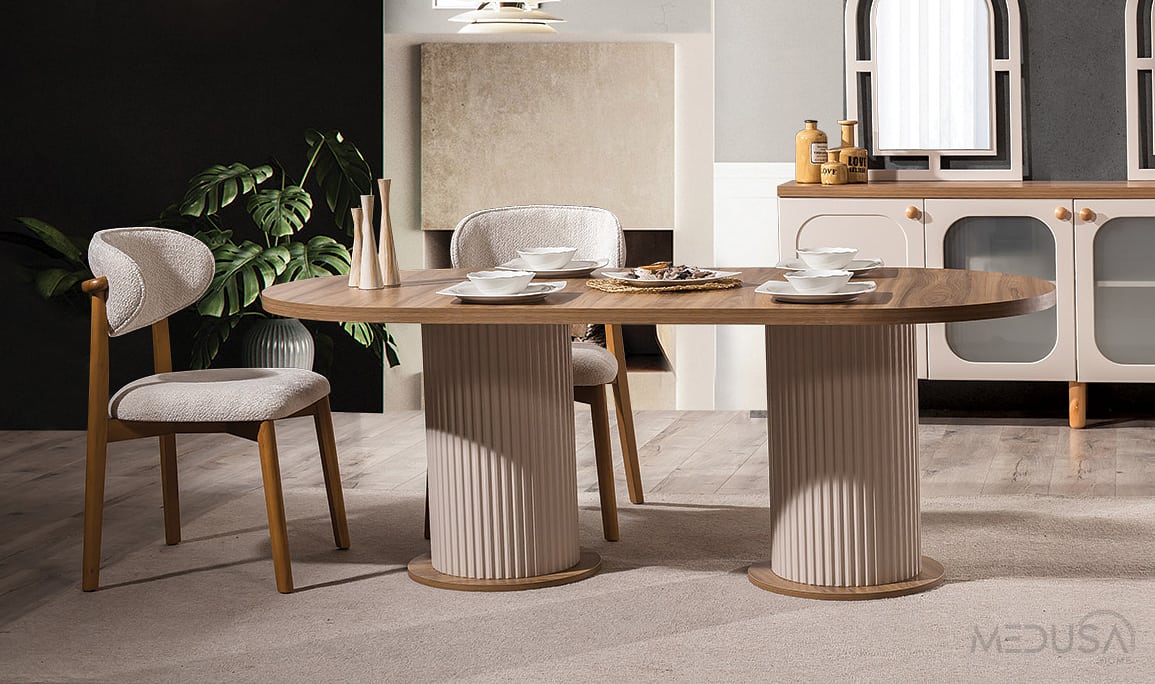 Medusa Home Mobilya - Stacy Bohem Yemek Odası