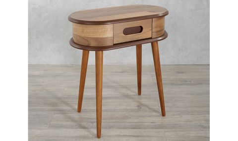 Medusa Home - Star Walnut Yan Sehpa