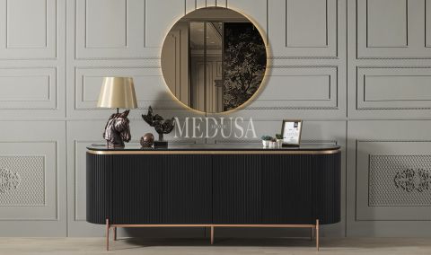 Medusa Home Mobilya - Tesla Bronze Konsol - Konsol Modelleri