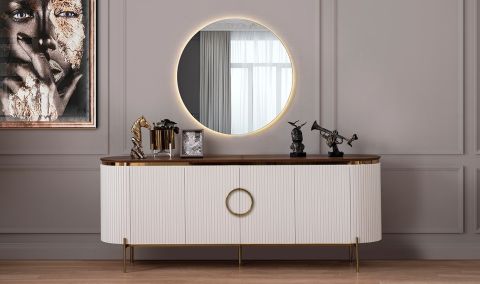 Medusa Home Mobilya - Tesla Ekru Konsol - Konsol Modelleri
