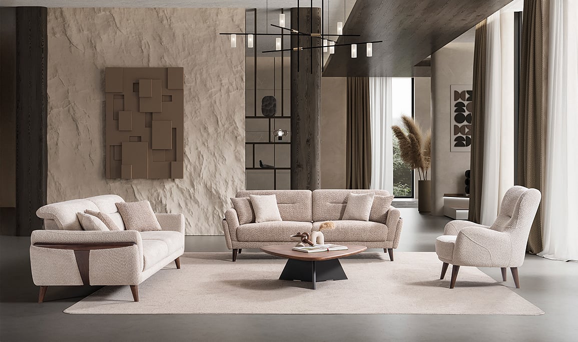 Medusa Home Mobilya - Truva Koltuk Takımı
