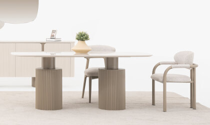 Medusa Home Mobilya - Vague Seramik Yemek Odası