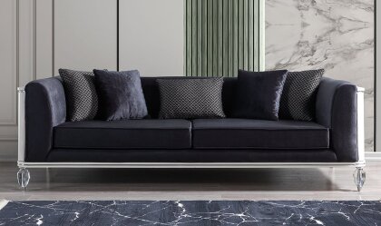 Medusa Home - Valencia Luxury Üçlü Koltuk