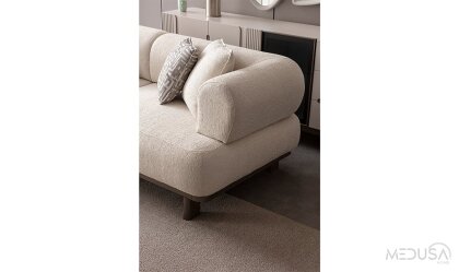 Medusa Home Mobilya - Vega Üçlü Koltuk