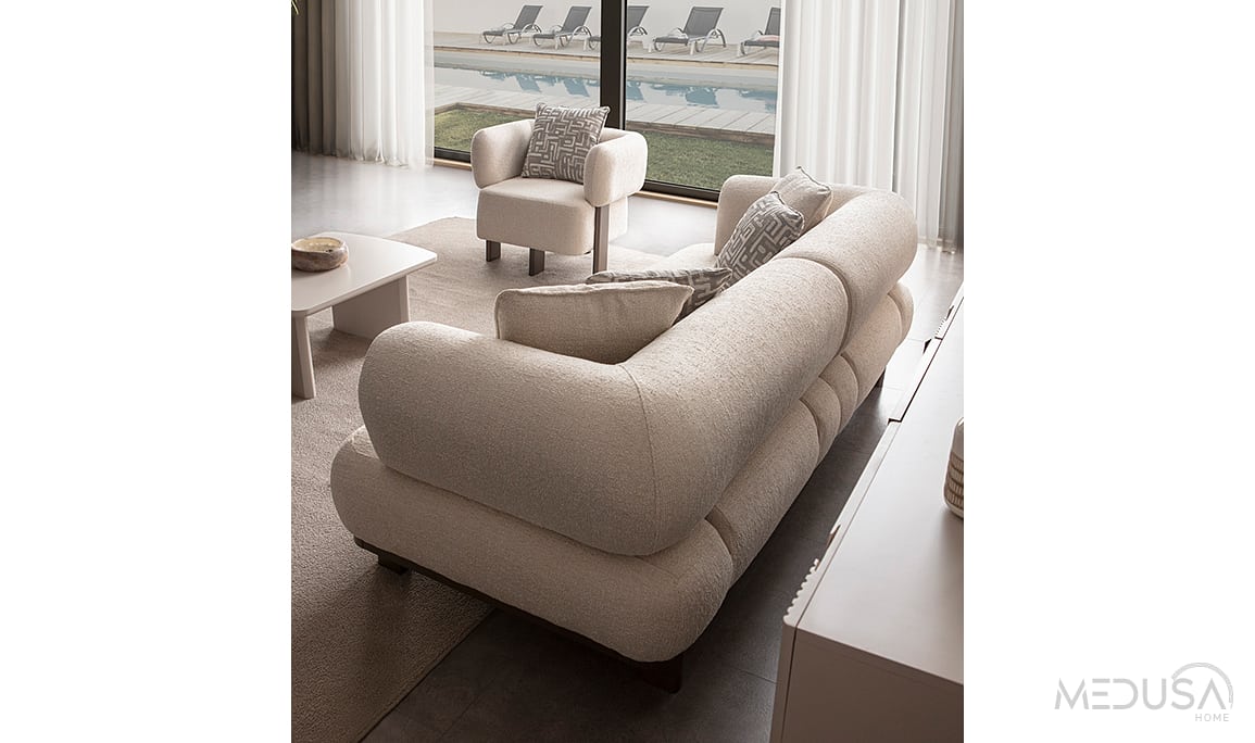 Medusa Home Mobilya - Vega Üçlü Koltuk