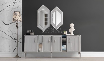 Medusa Home - Velario Gri Konsol