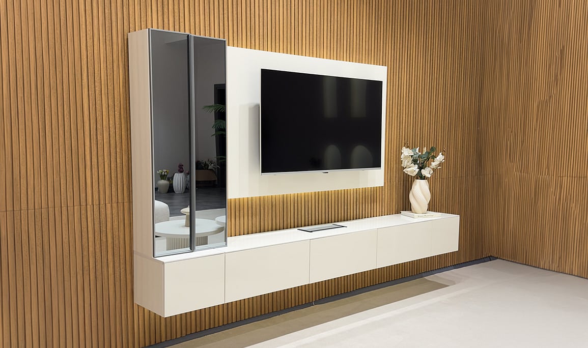 Medusa Home Mobilya - Vena Beyaz Tv Ünitesi