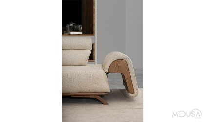 Medusa Home Mobilya - Venedik Üçlü Koltuk