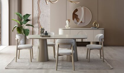 Medusa Home - Vitor Bronz Yemek Odası