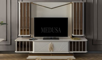 Medusa Home - Voyage Krem Tv Ünitesi