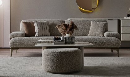 Medusa Home - Voyage Üçlü Koltuk