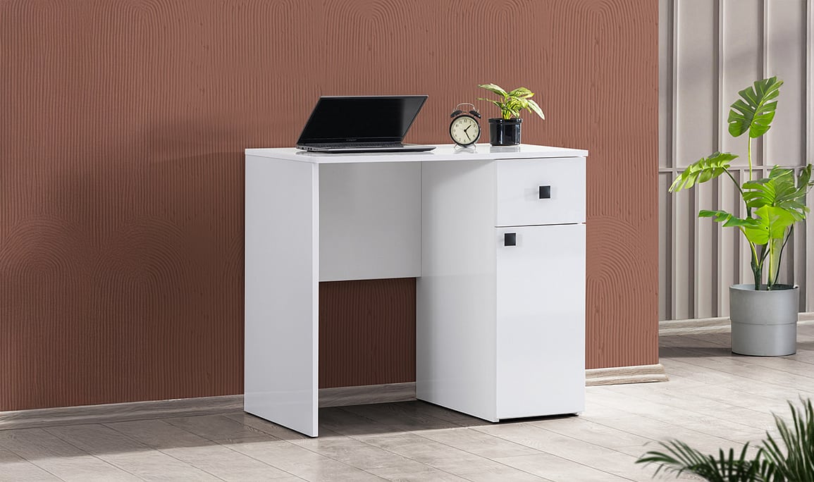 Medusa Home Mobilya - White Çalışma Masası