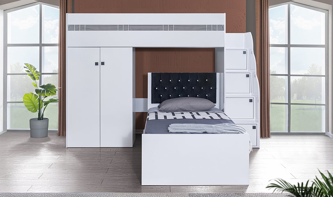 Medusa Home Mobilya - White Ranza Set 02