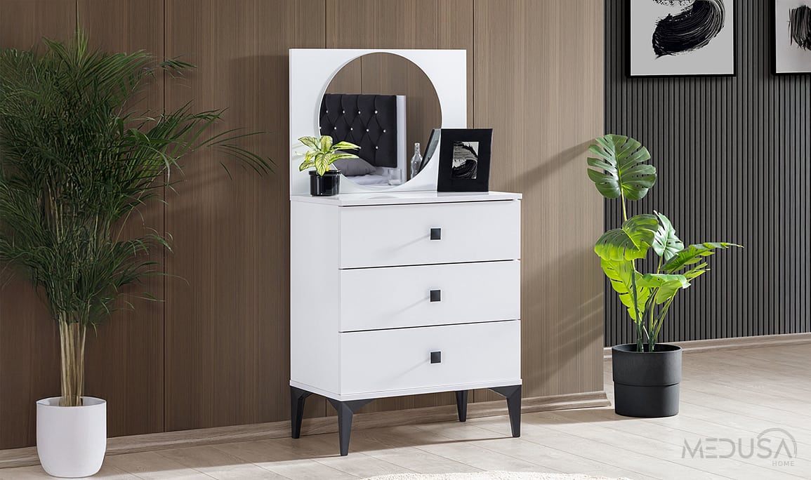 Medusa Home Mobilya - White Şifonyer
