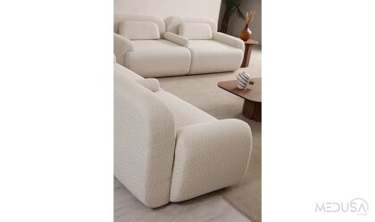 Medusa Home Mobilya - Wouge Üçlü Koltuk