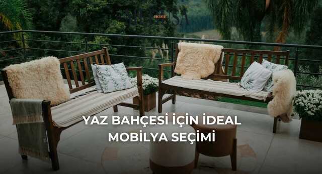 Yaz Bahçesi İçin İdeal Mobilya Seçimi