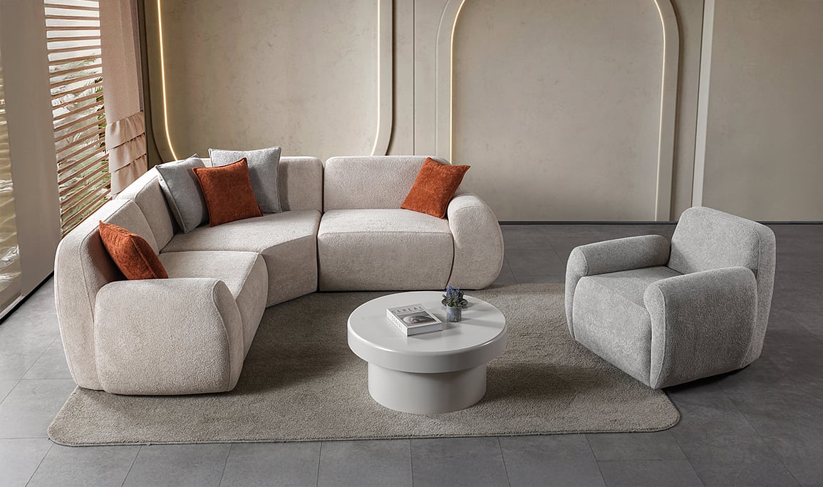 Medusa Home Mobilya - Yeşim Mini Köşe Takımı