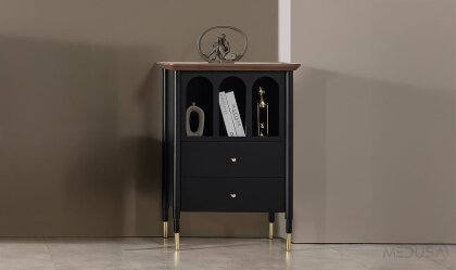 Medusa Home - Yıldız Siyah Büfe