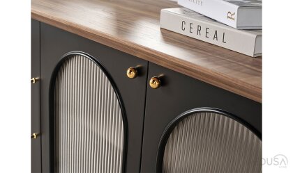 Medusa Home Mobilya - Yıldız Siyah Konsol