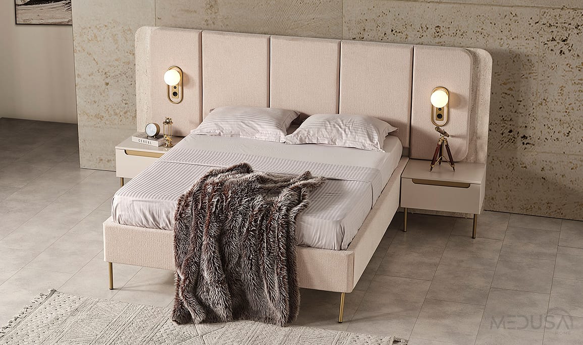Medusa Home Mobilya - Zara Gold Yatak Odası