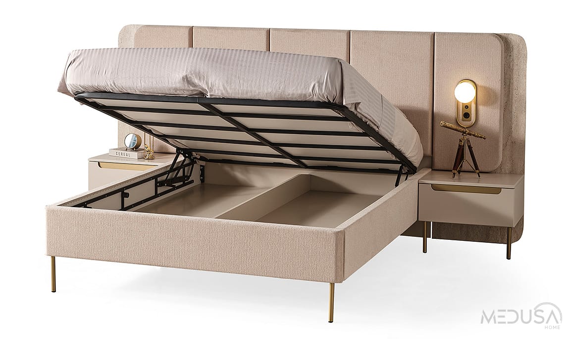 Medusa Home Mobilya - Zara Gold Yatak Odası