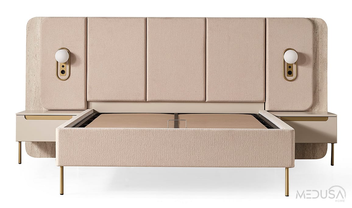 Medusa Home Mobilya - Zara Gold Yatak Odası