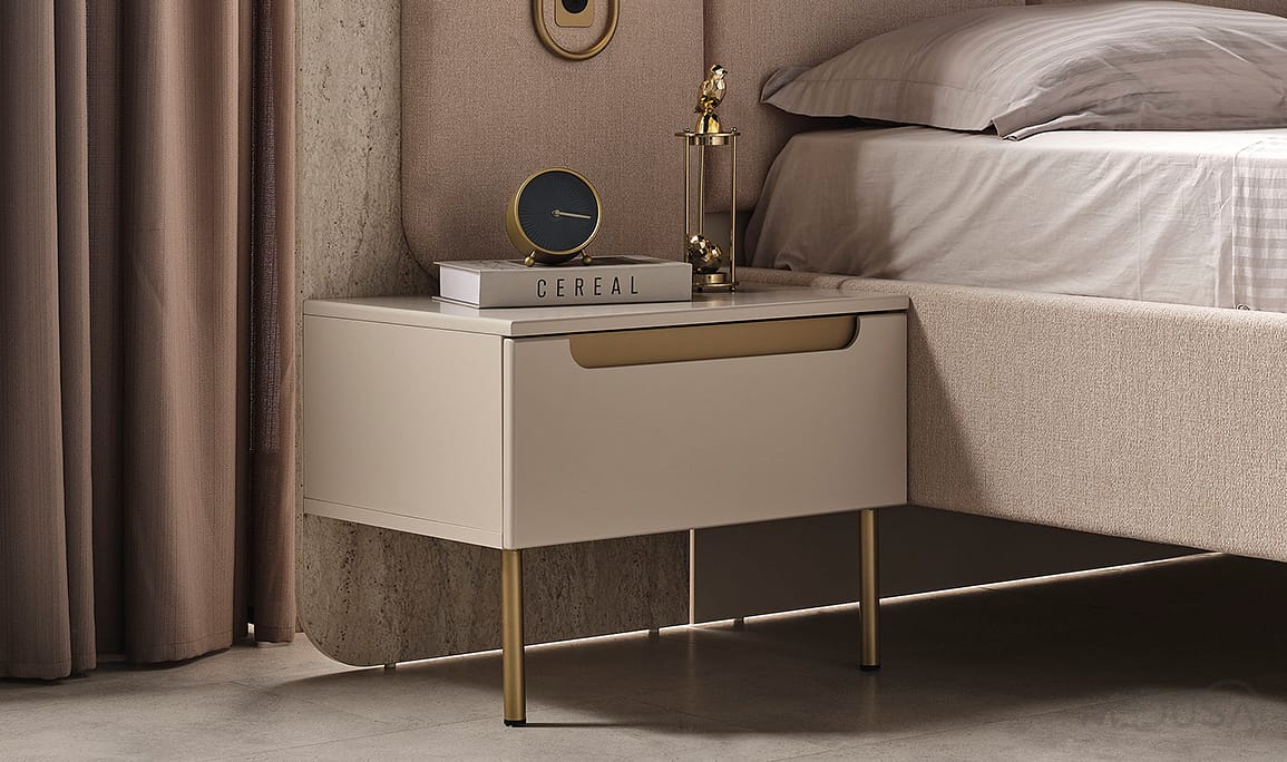 Medusa Home Mobilya - Zara Gold Yatak Odası