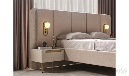 Medusa Home Mobilya - Zara Gold Yatak Odası
