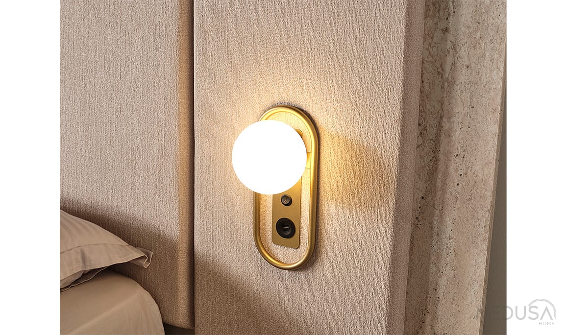 Medusa Home Mobilya - Zara Gold Yatak Odası