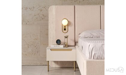 Medusa Home Mobilya - Zara Gold Yatak Odası