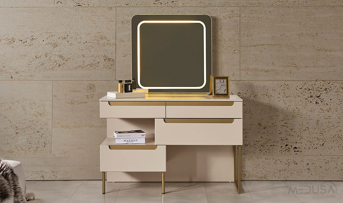 Medusa Home Mobilya - Zara Gold Yatak Odası