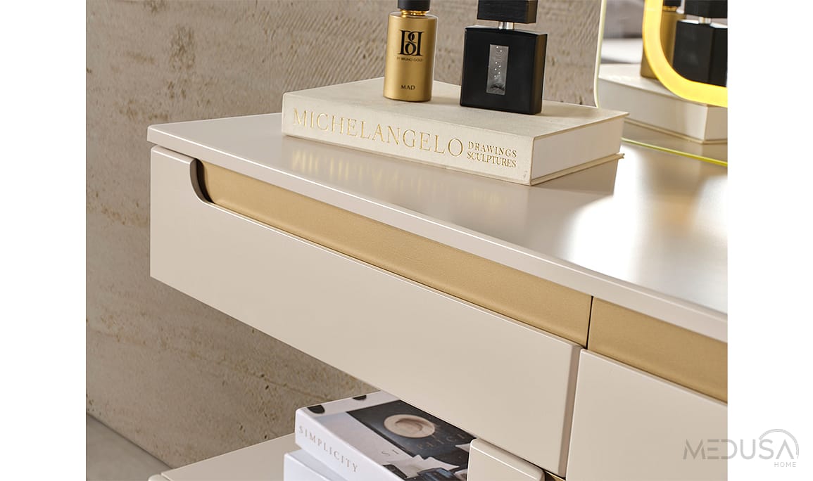 Medusa Home Mobilya - Zara Gold Yatak Odası