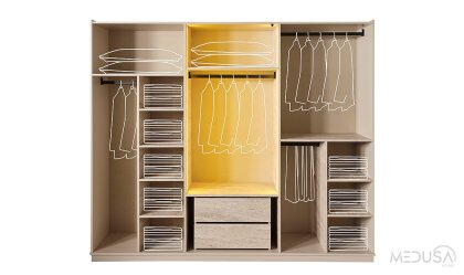 Medusa Home Mobilya - Zara Gold Yatak Odası
