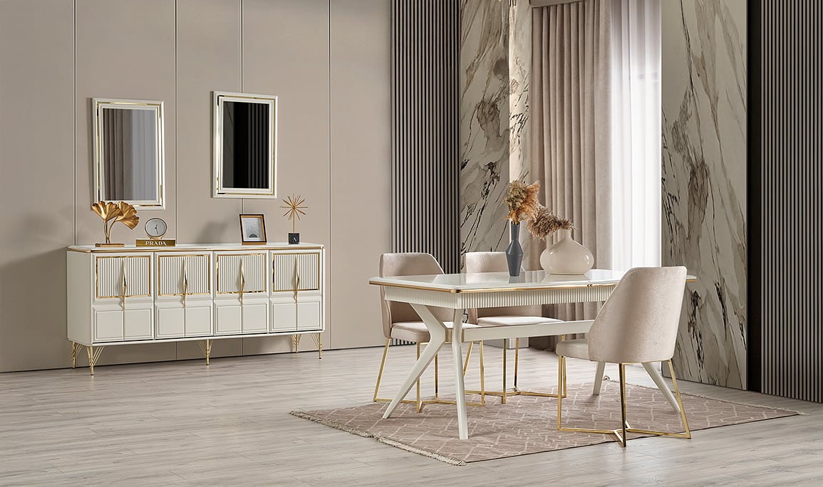 Medusa Home Mobilya - Zen Luxury Yemek Odası