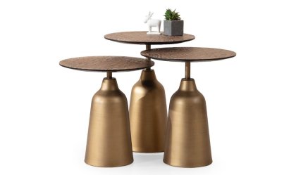 Medusa Home - Zen Tagle Brass Zigon Sehpa