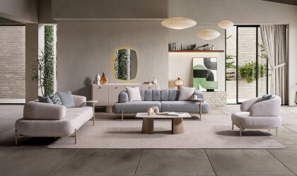 Medusa Home Mobilya - Zenith Koltuk Takımı - Modern Koltuk Takımları