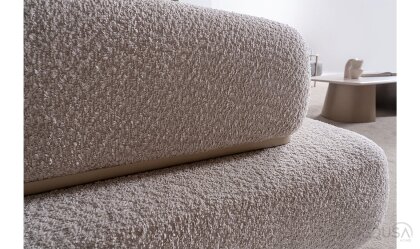 Medusa Home Mobilya - Zenith Krem Üçlü Koltuk