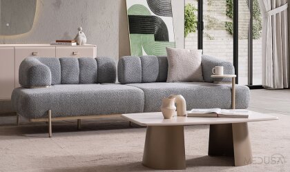 Medusa Home Mobilya - Zenith Üçlü Koltuk